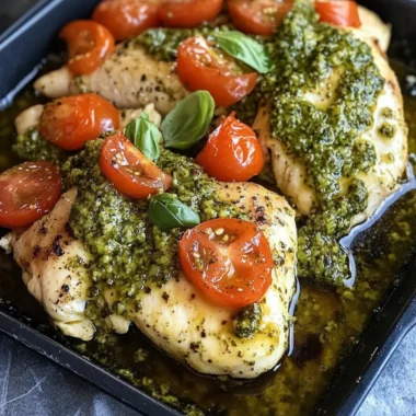 4 Ingredient Pesto Chicken: Quick, Flavorful Dinner Delight 10 4 Ingredient Pesto Chicken: Quick, Flavorful Dinner Magic