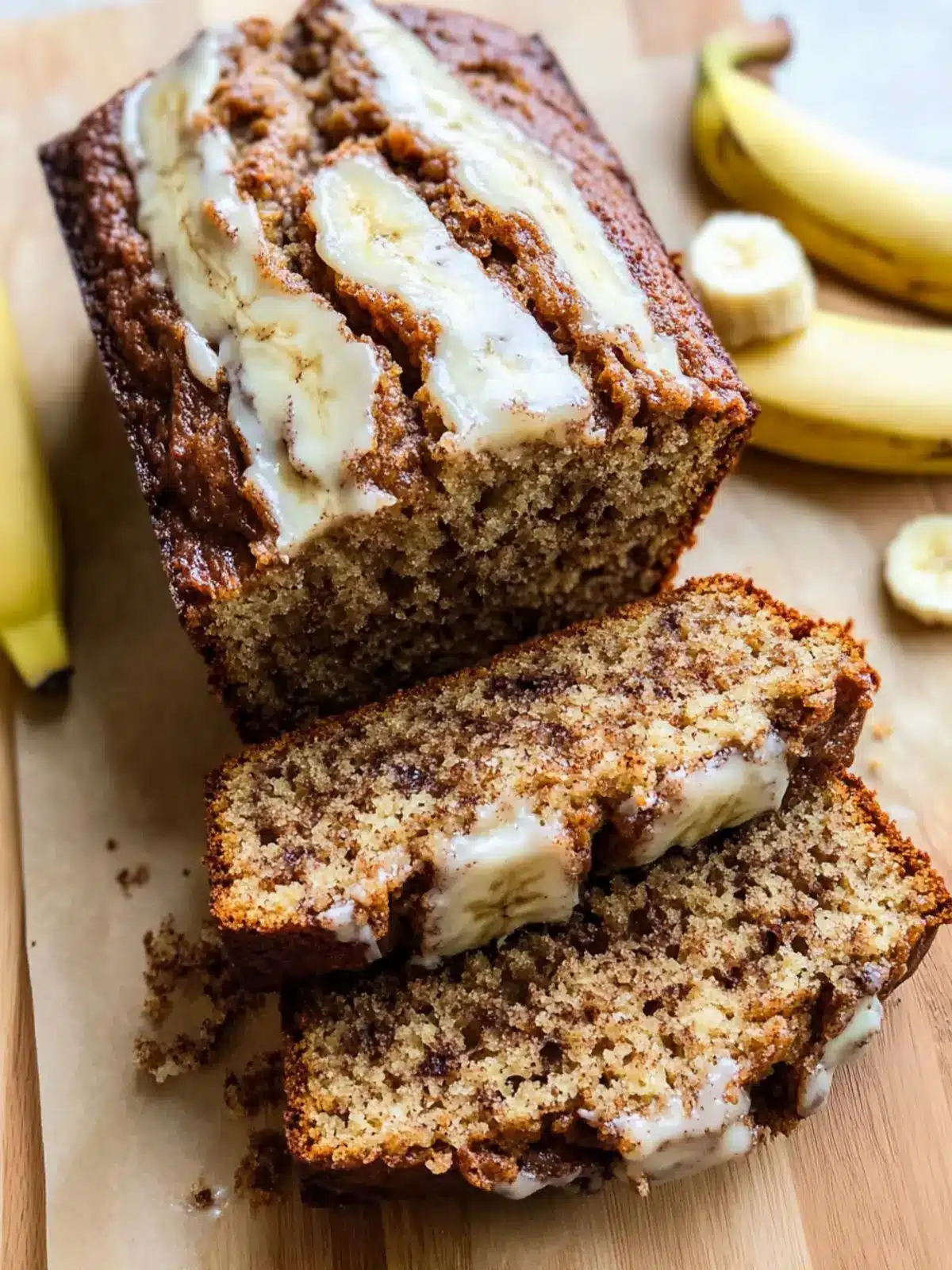 Cinnamon Swirl Banana Bread: A High-Protein Delight 2 Cinnamon Swirl Banana Bread