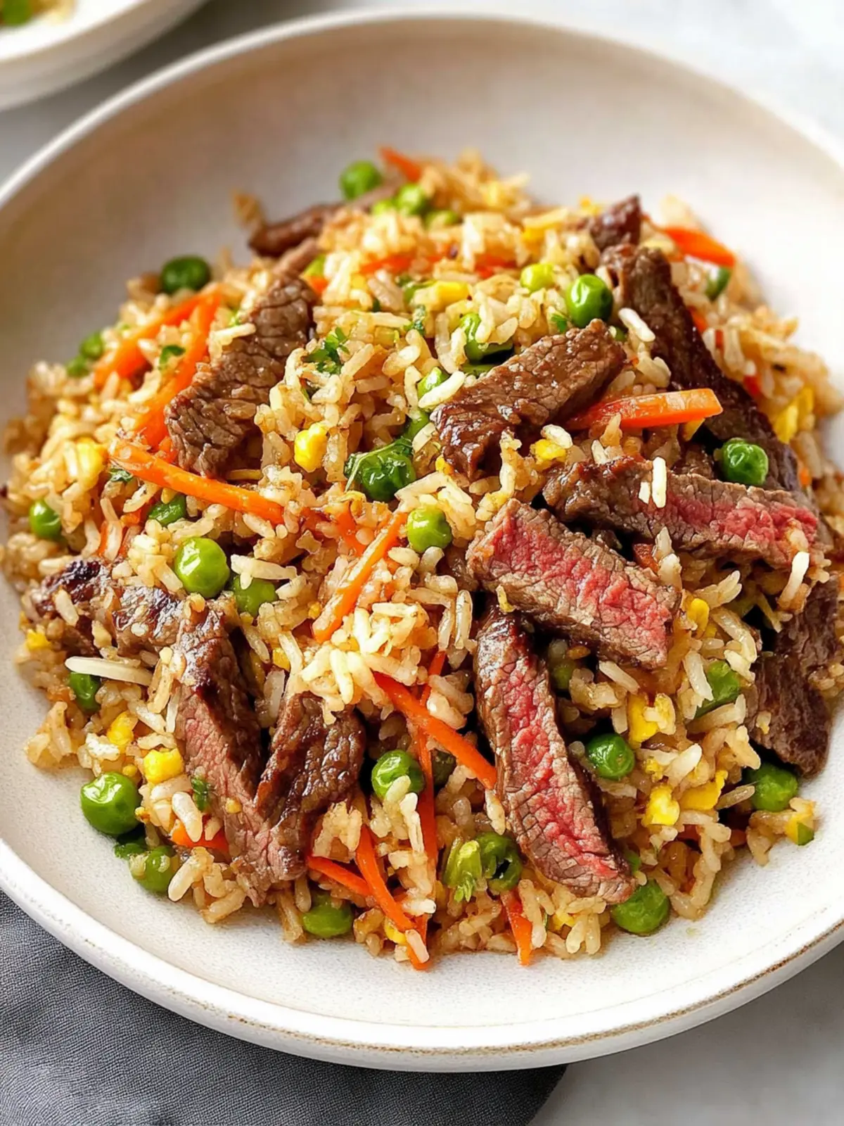 Ginger Steak Fried Rice