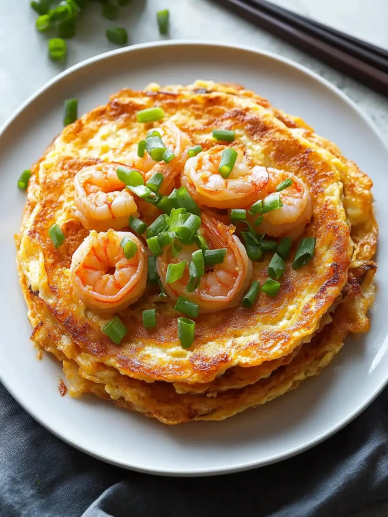 Egg Foo Young with Shrimp and Pork: Dinner Delight at Home