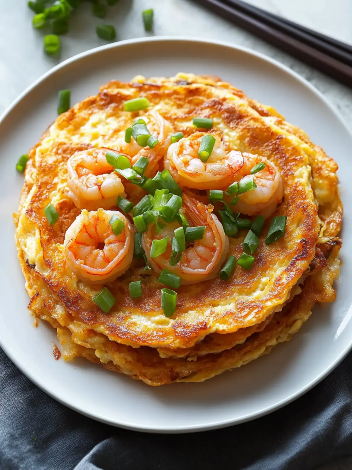 Egg Foo Young with Shrimp and Pork: Dinner Delight at Home