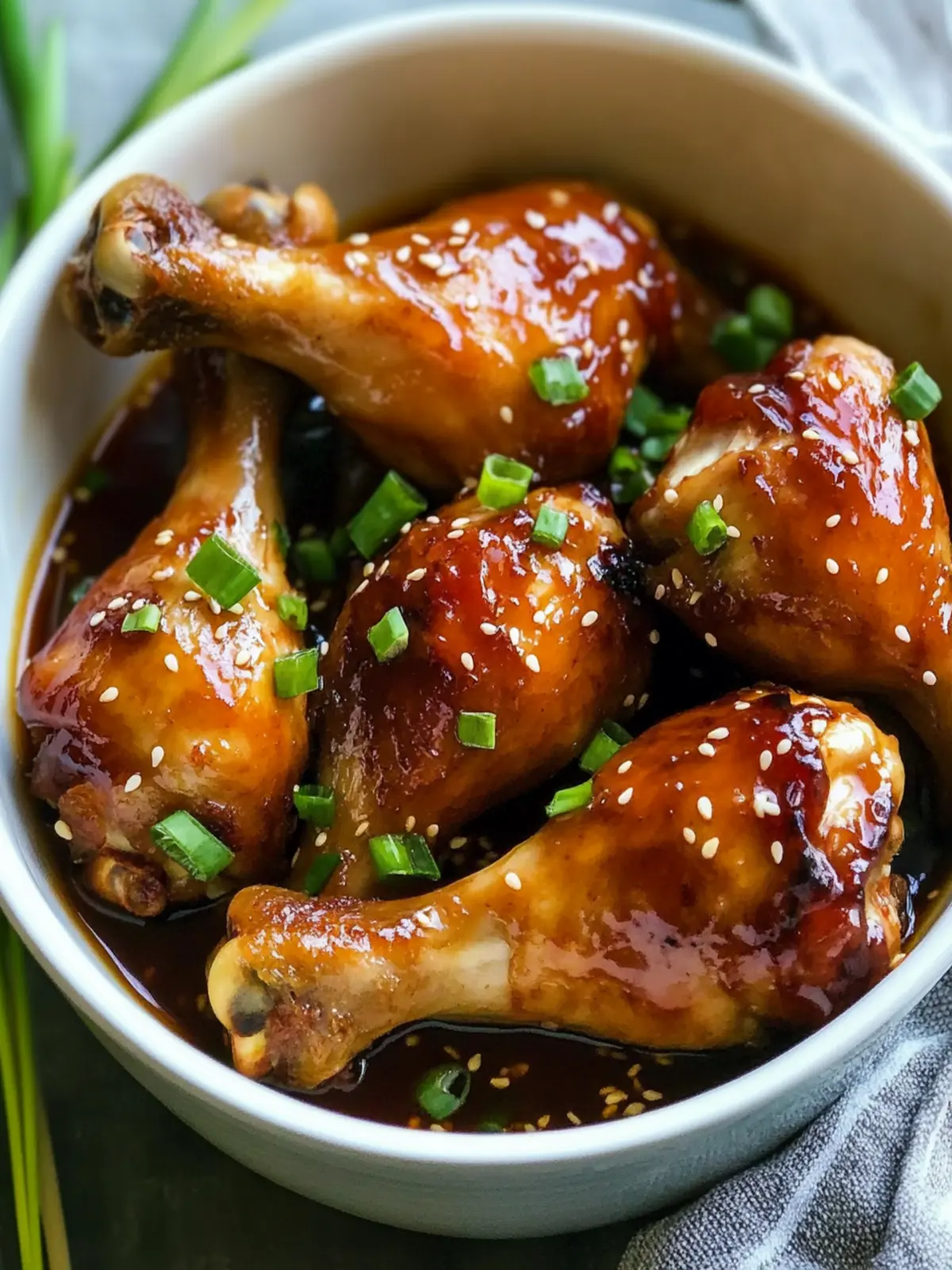 Delicious Sticky Chinese Cornfed Chicken Drumsticks Made Easy