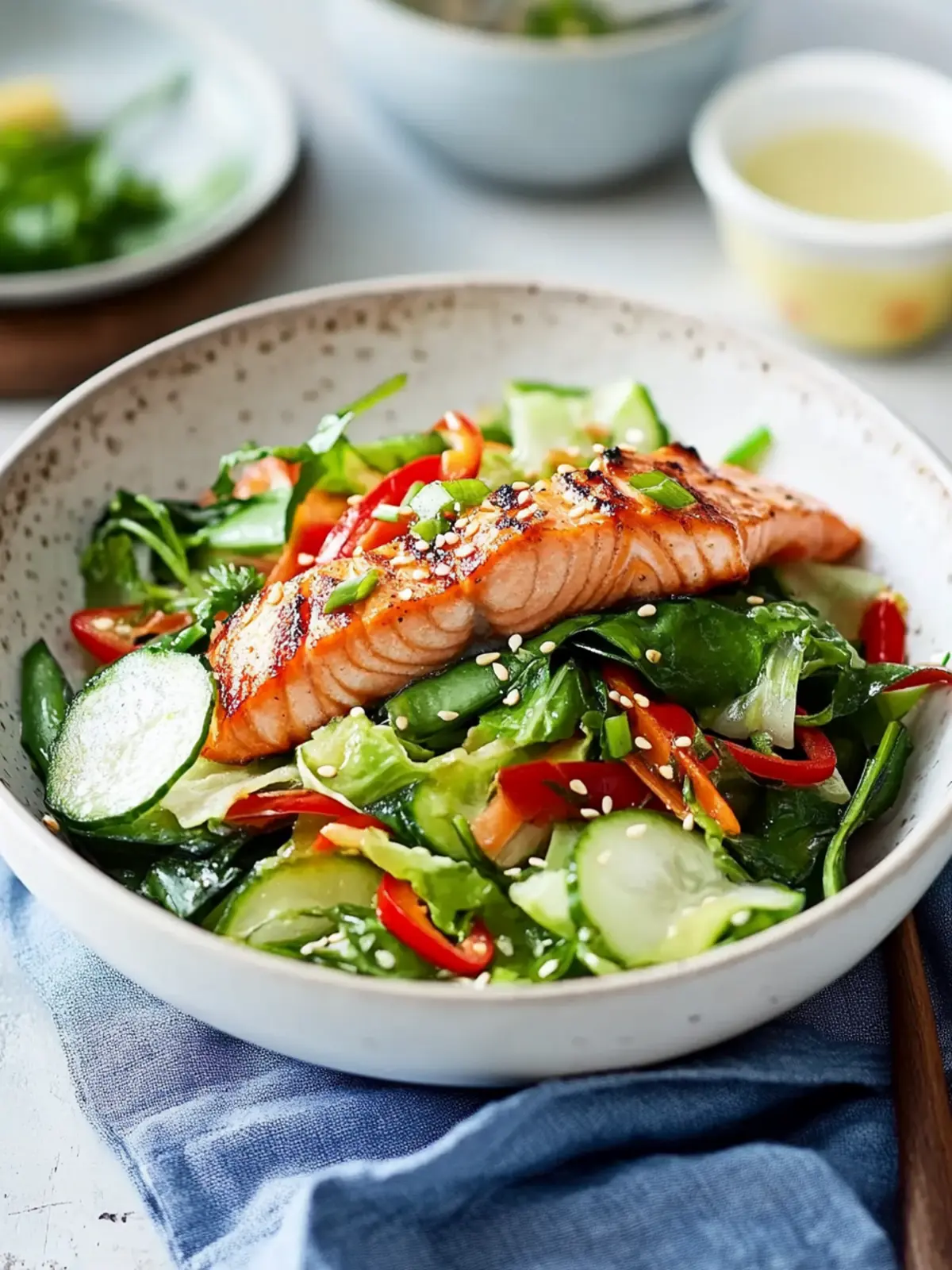 Savory Salmon Stir-Fry: Quick, Healthy & Veggie-Packed Delight 5 Salmon stir-fry