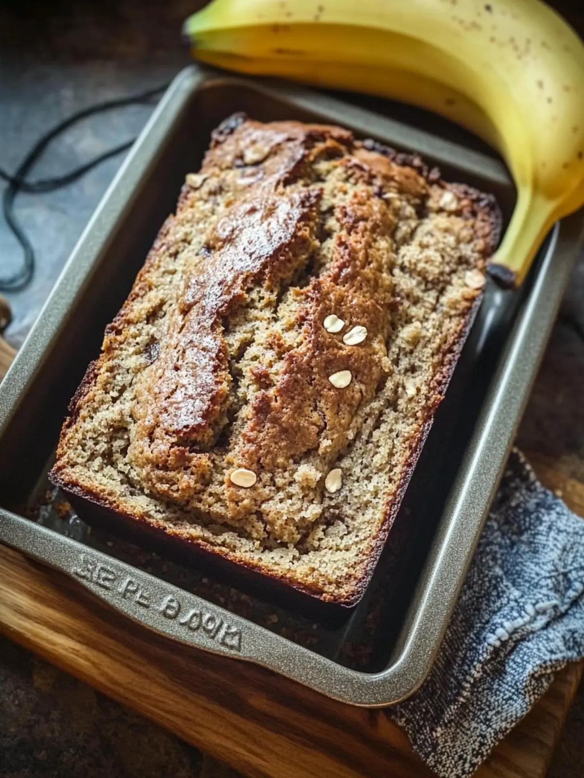 Tropical Easy Banana Bread Maui with Coconut Crunch 3 Easy Banana Bread Maui