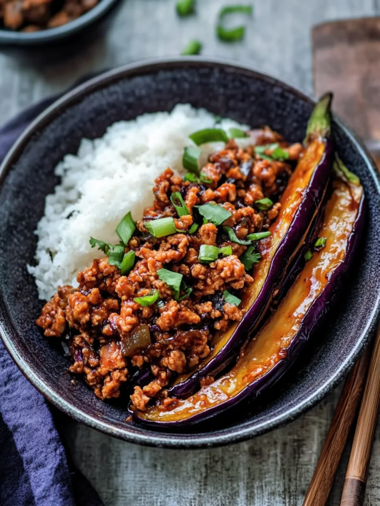 Easy Chinese Eggplant with Minced Pork: A Cozy Weeknight Delight 2 Easy Chinese Eggplant with Minced Pork