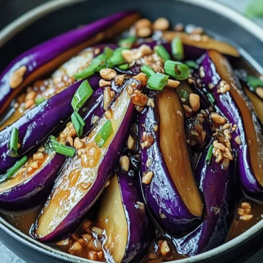 Delicious Chinese Eggplant with Garlic Sauce in 30 Minutes