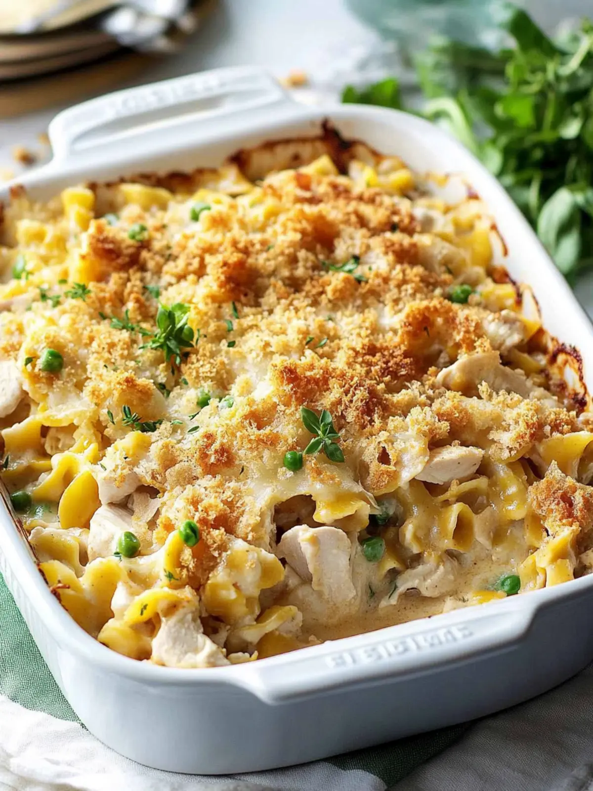 Chicken & Swiss Casserole