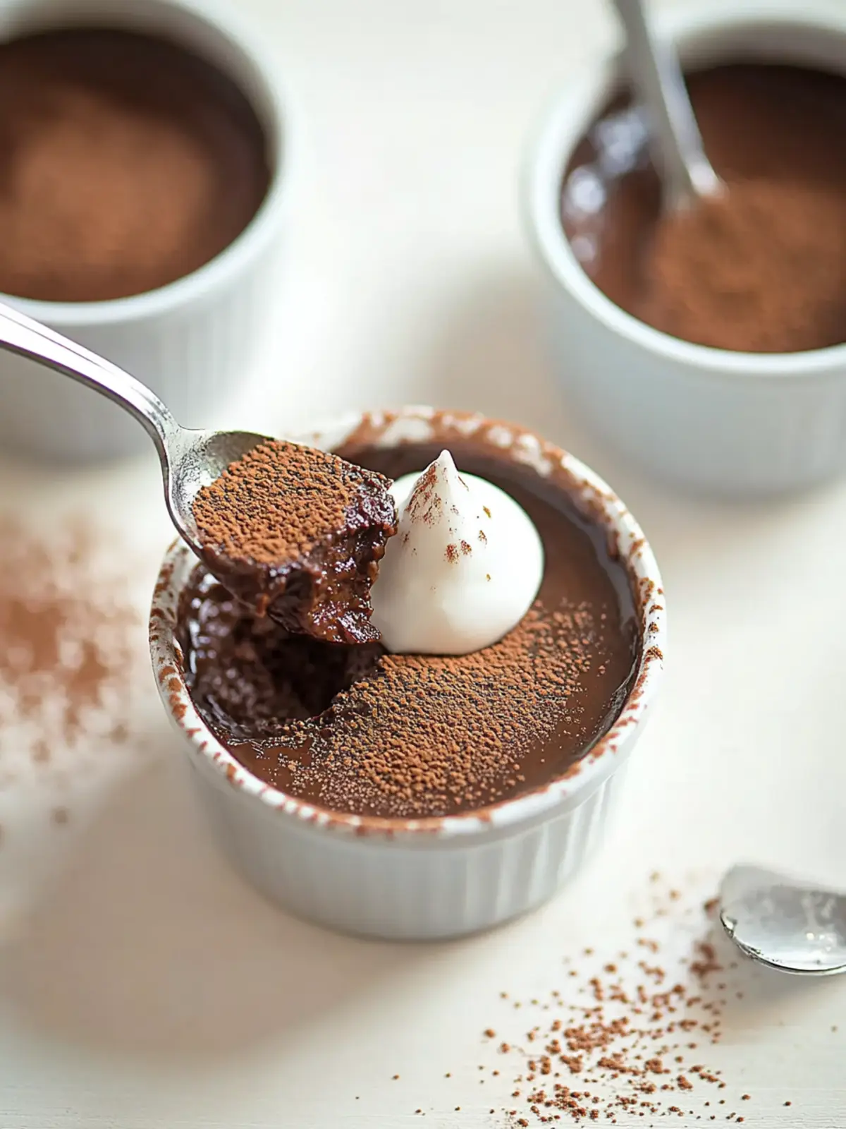 Indulge in Decadent Chocolate Pots de Crème Bliss 3 Chocolate Pots de Crème