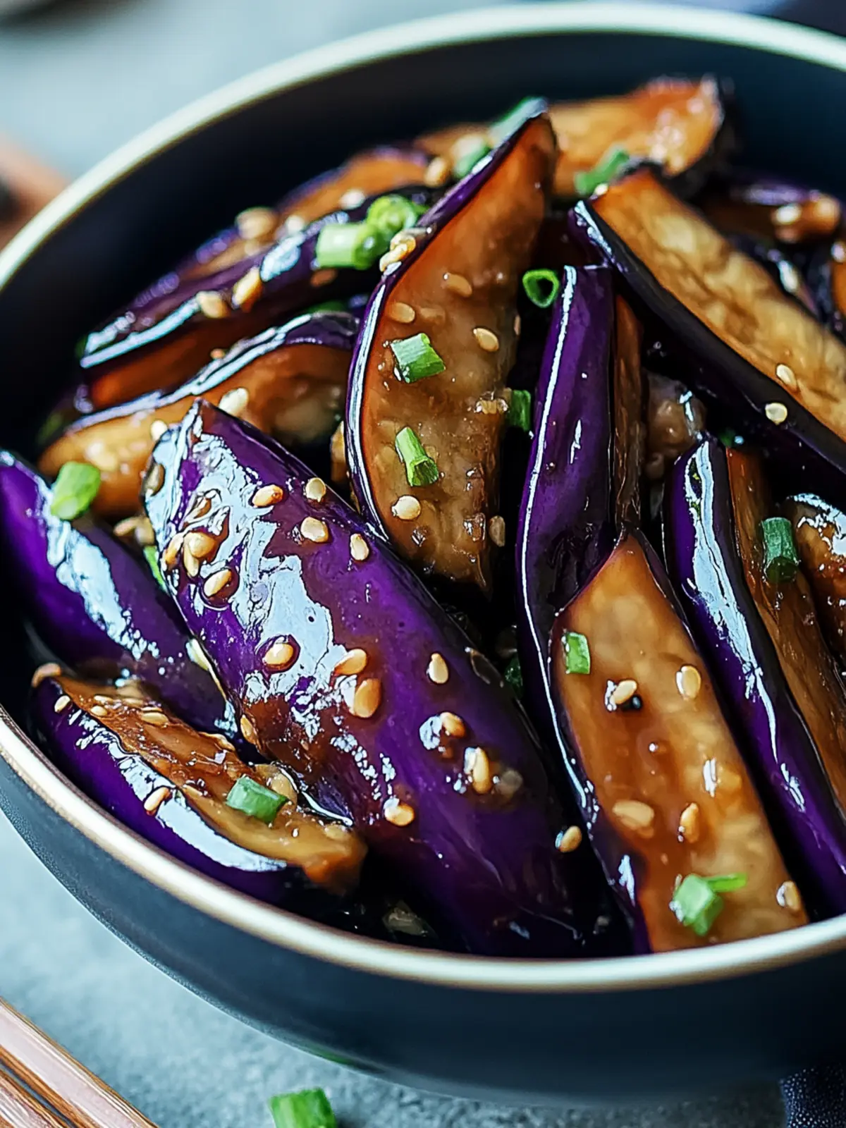 Delicious Chinese Eggplant with Garlic Sauce in 30 Minutes