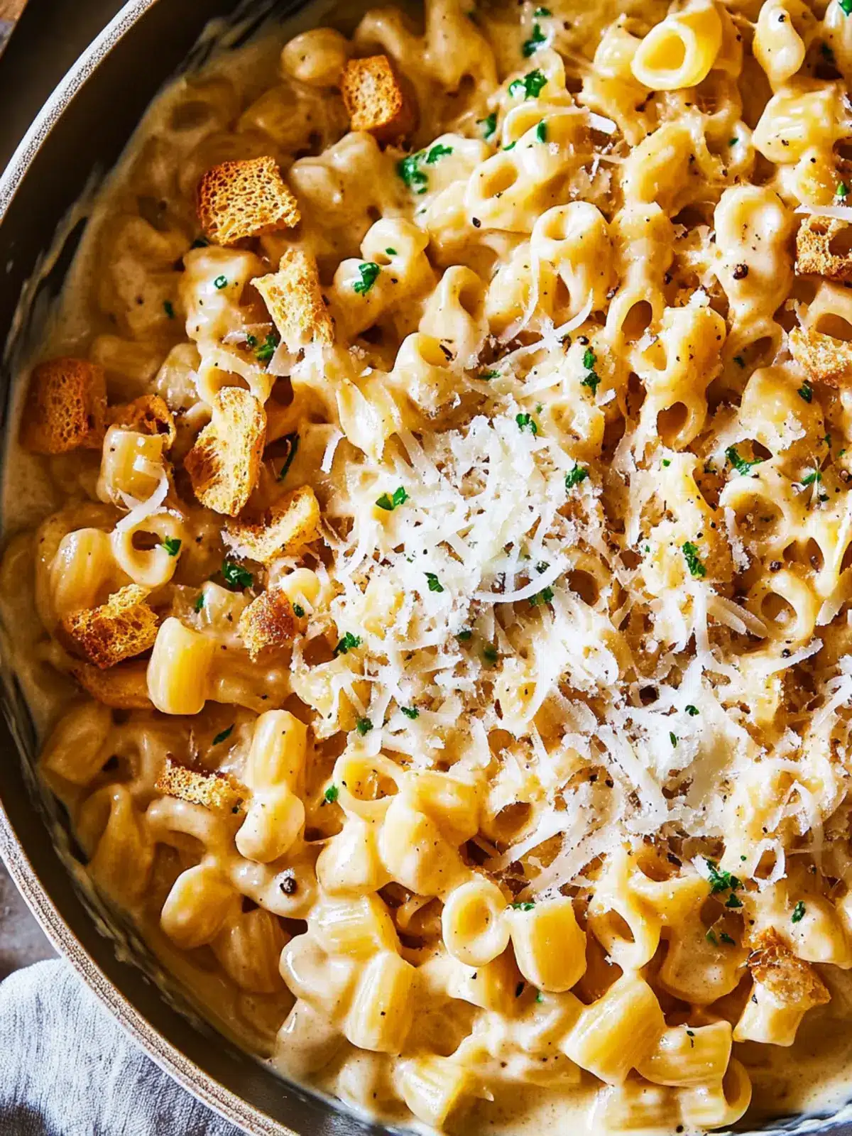 Creamy Garlicky Alfredo Ditalini: Your New Comfort Food Fix 3 Creamy Garlicky Alfredo Ditalini