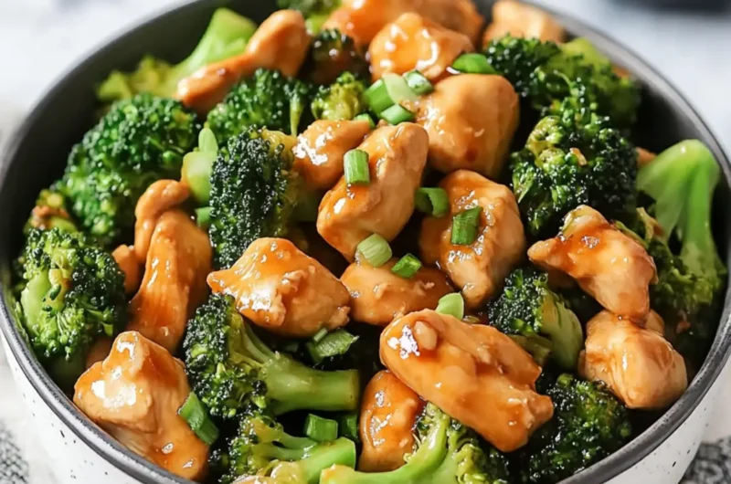 Quick and Flavor-Packed Chinese Chicken and Broccoli Stir Fry