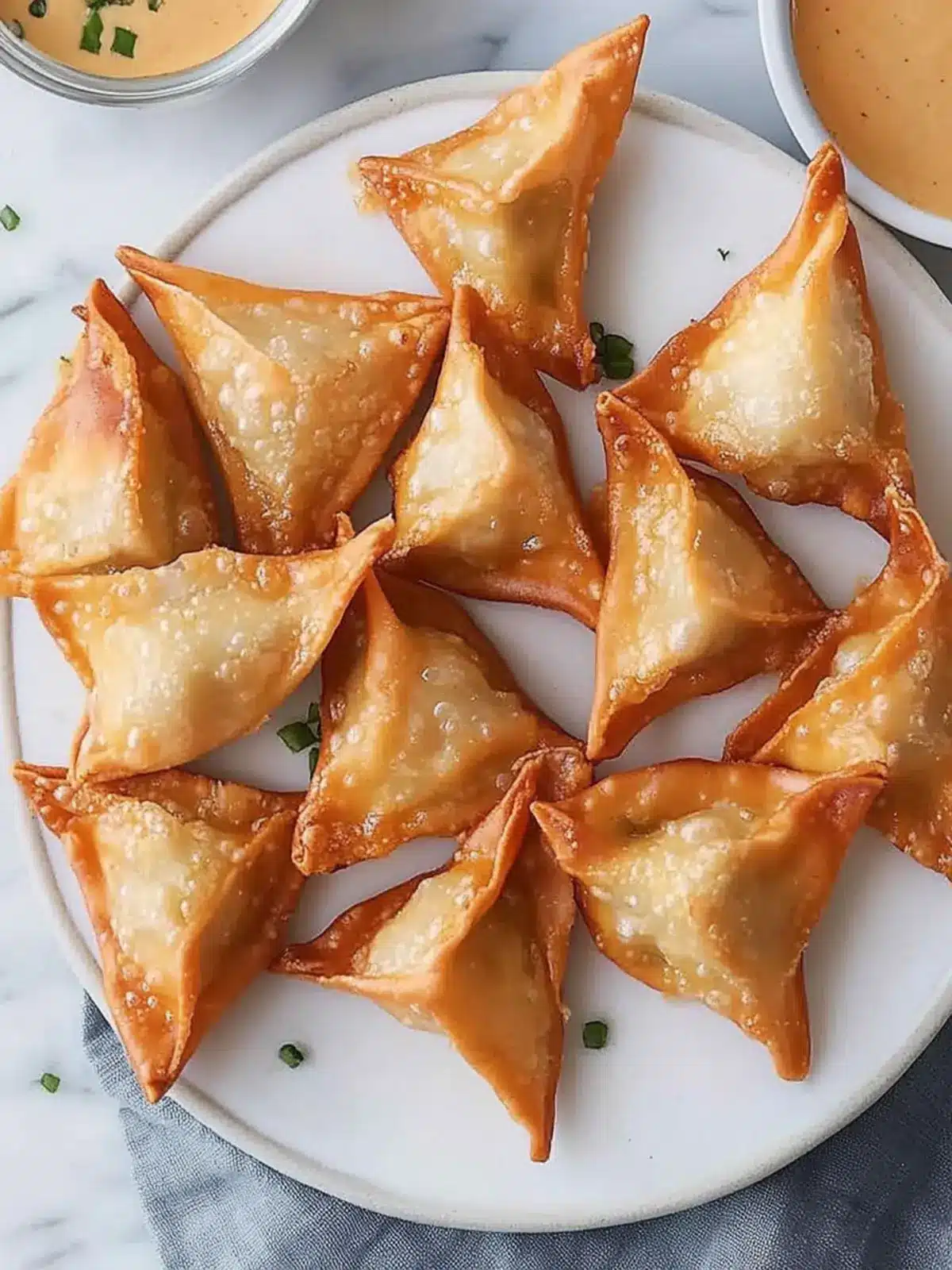 Baked Crab Rangoon