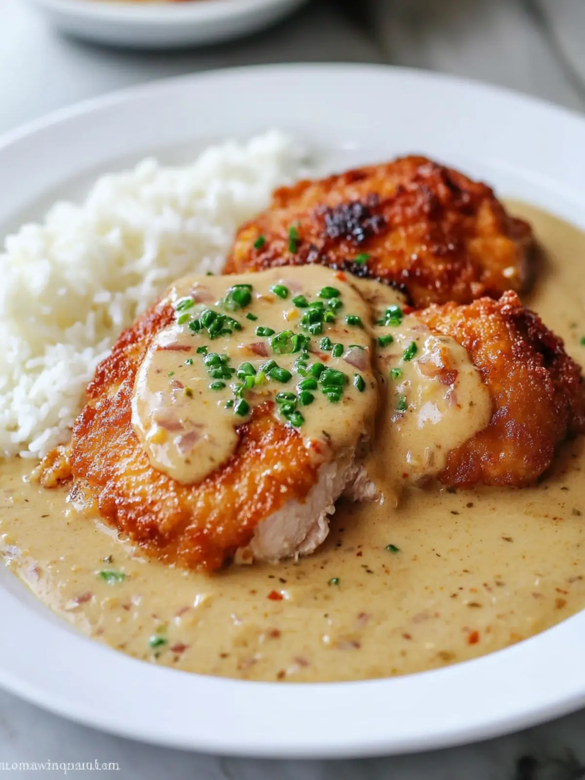 Filipino Chicken ala King with Creamy Sauce