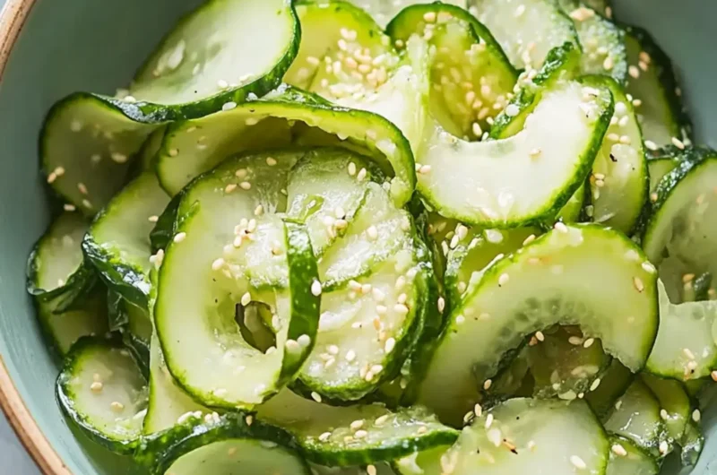 Sunomono (Japanese Cucumber Salad)