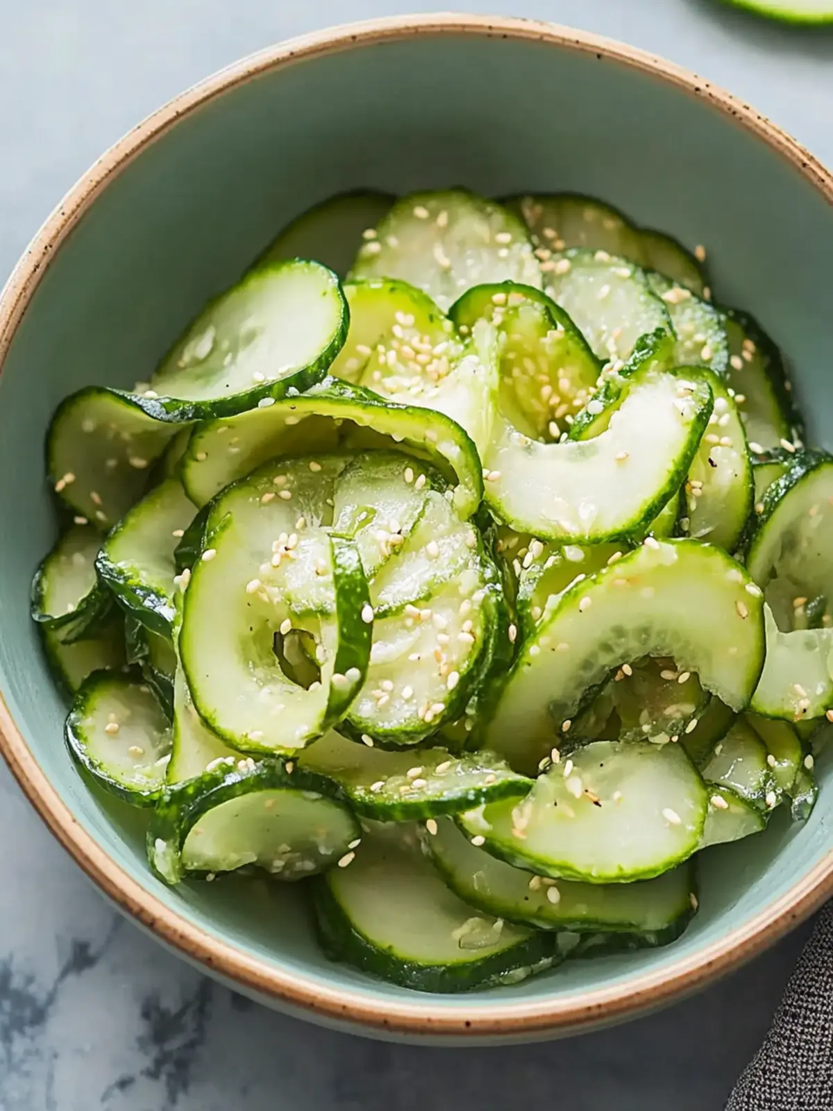 Refreshing Sunomono: Quick Japanese Cucumber Salad Delight 5 Sunomono (Japanese Cucumber Salad)