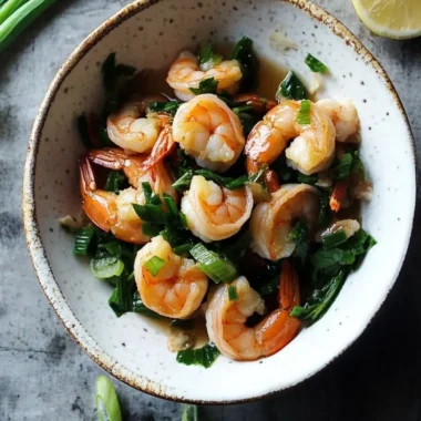 Scallion Ginger Shrimp Recipe (Redux!)