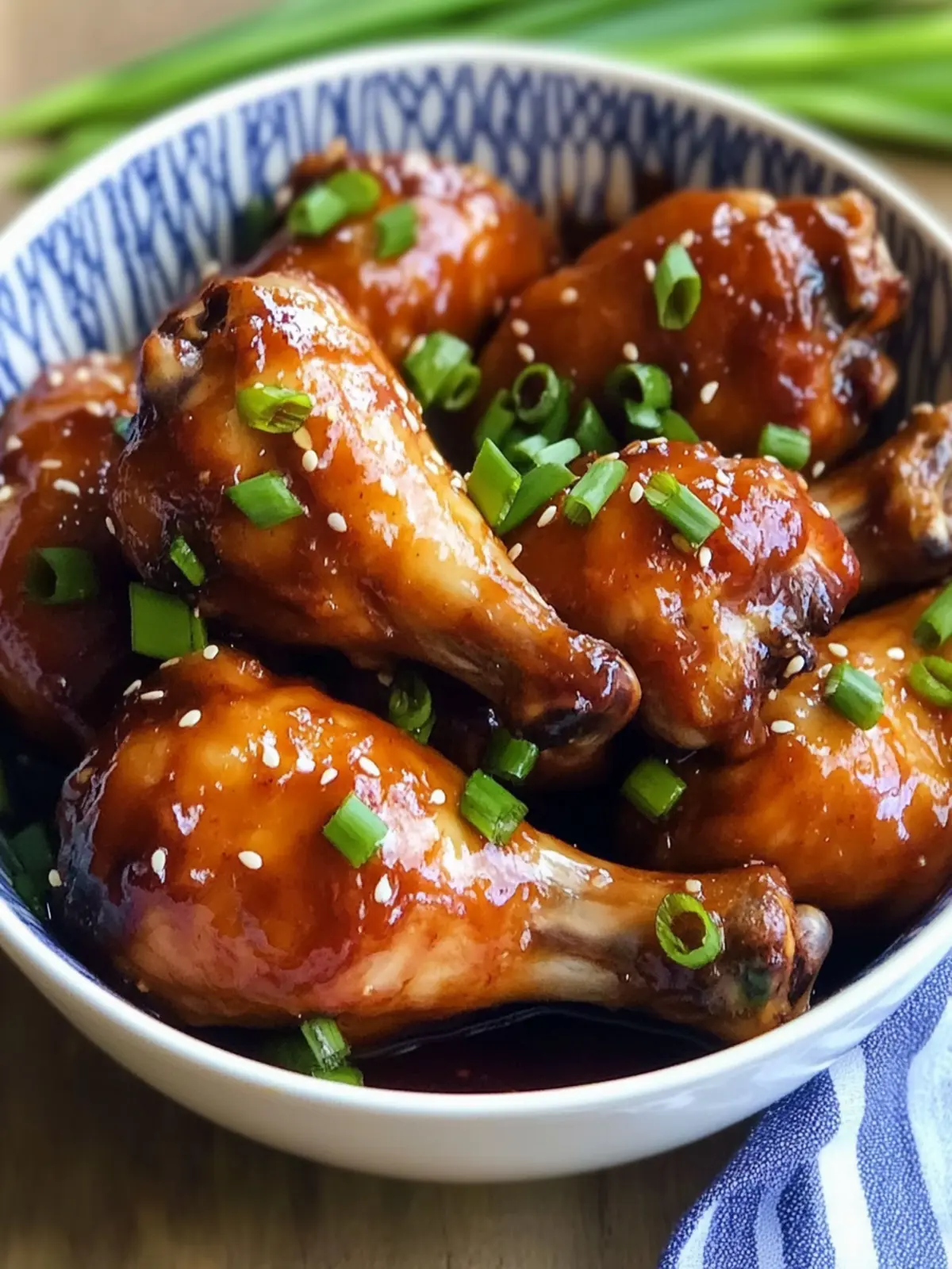 Delicious Sticky Chinese Cornfed Chicken Drumsticks Made Easy