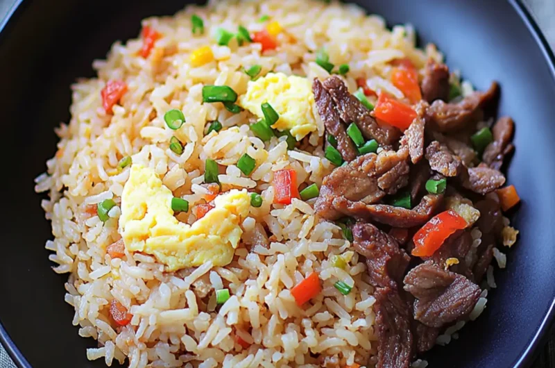 Tapa and Egg Fried Rice