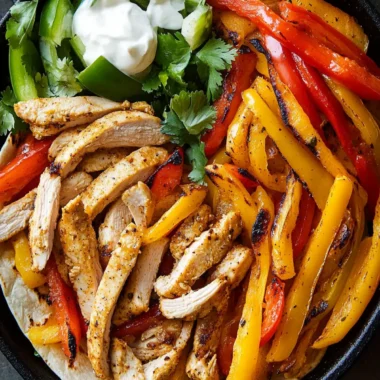 The Best Chicken Fajitas