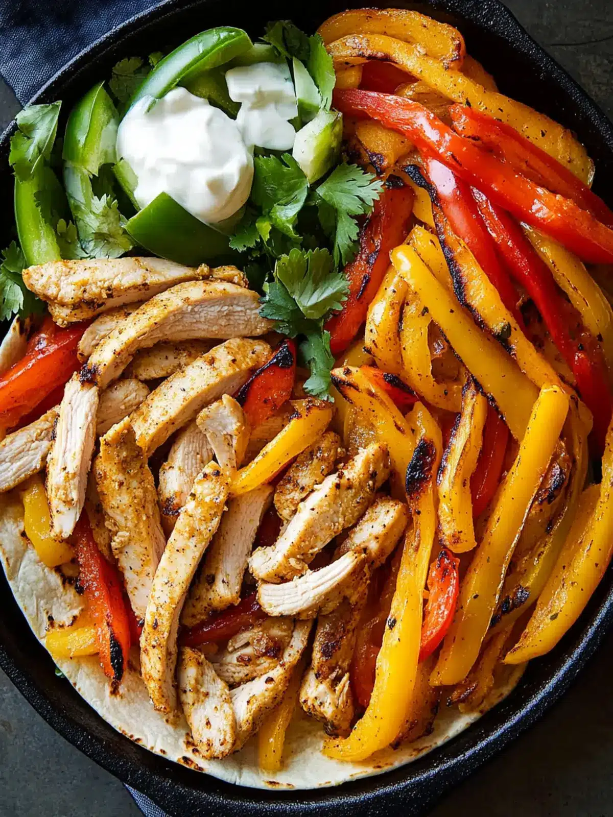 The Best Chicken Fajitas
