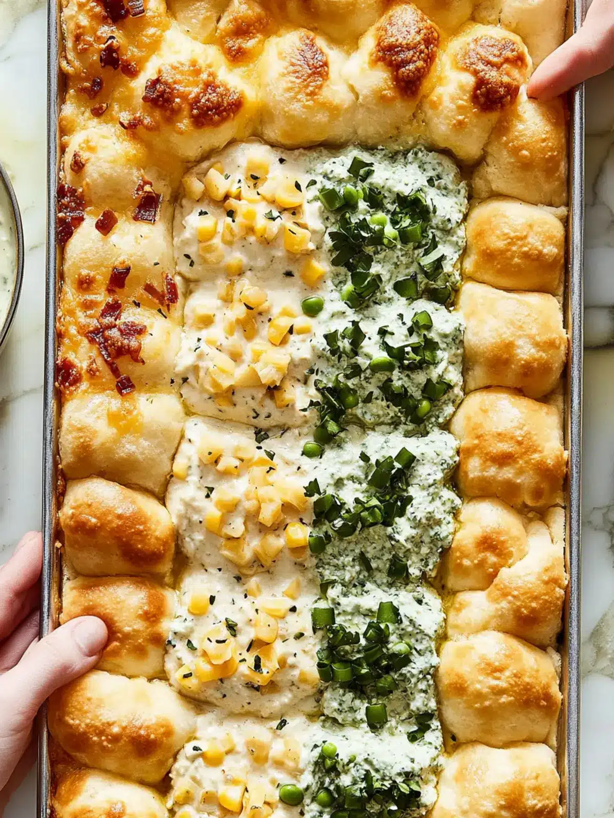 Savory 4-Way Dip: Ultimate Fun for Your Game Day Feast 5 4-Way Dip