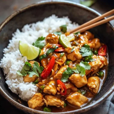 Chinese Satay Chicken Stir-Fry
