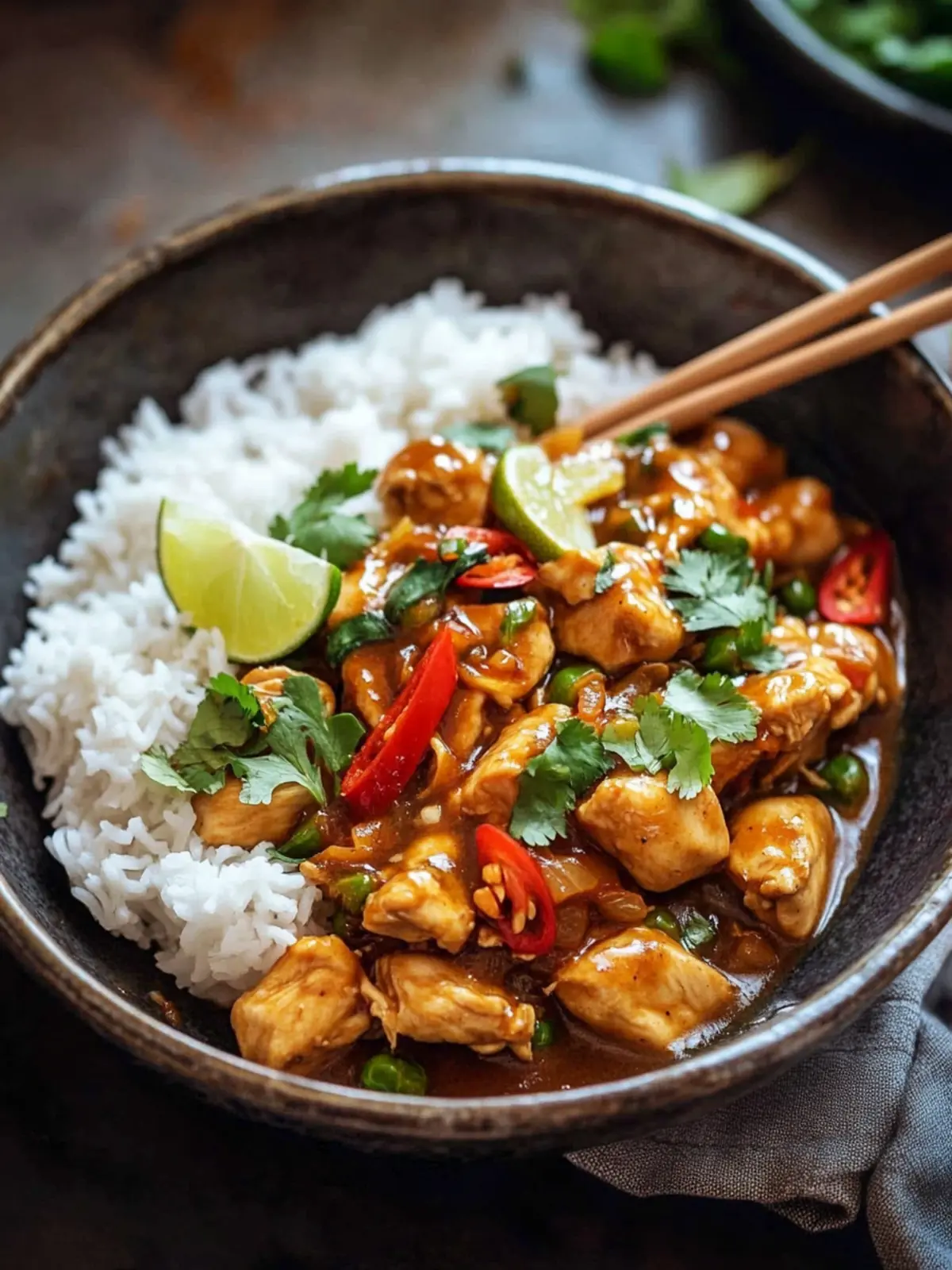 Chinese Satay Chicken Stir-Fry
