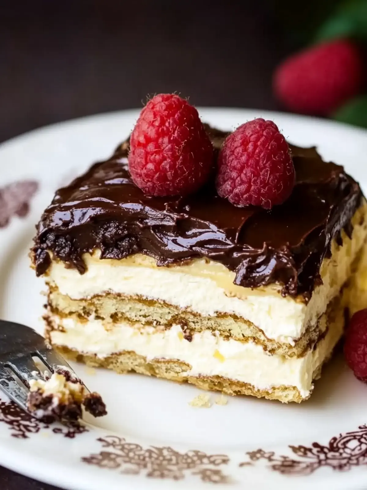 Decadent No-Bake Chocolate Eclair Cake Everyone Will Love 4 No-Bake Chocolate Eclair Cake