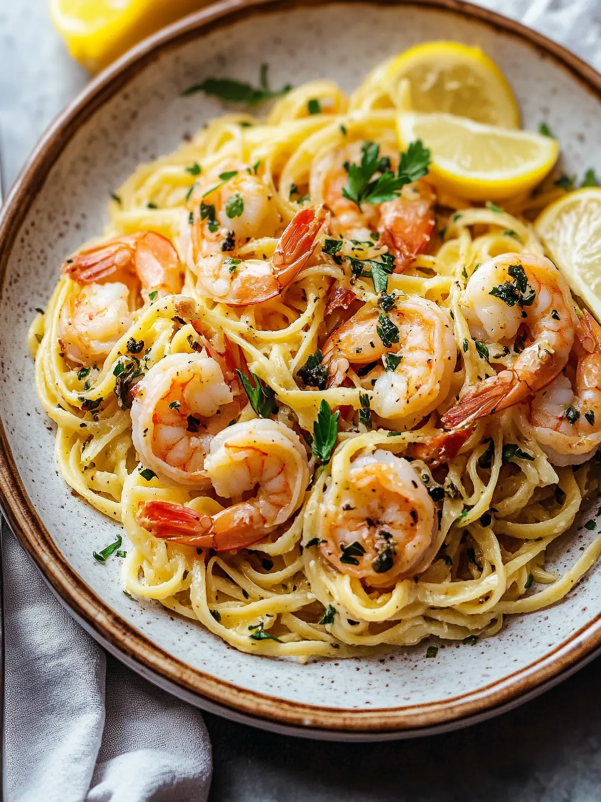 Shrimp Linguine