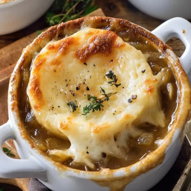 Irresistible French Onion Soup with Savory Vegetarian Twist 9 French Onion Soup