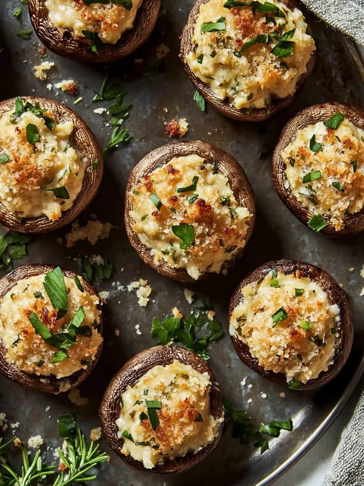 Boursin-Stuffed Mushrooms That Will Wow Your Guests 2 Boursin-Stuffed Mushrooms