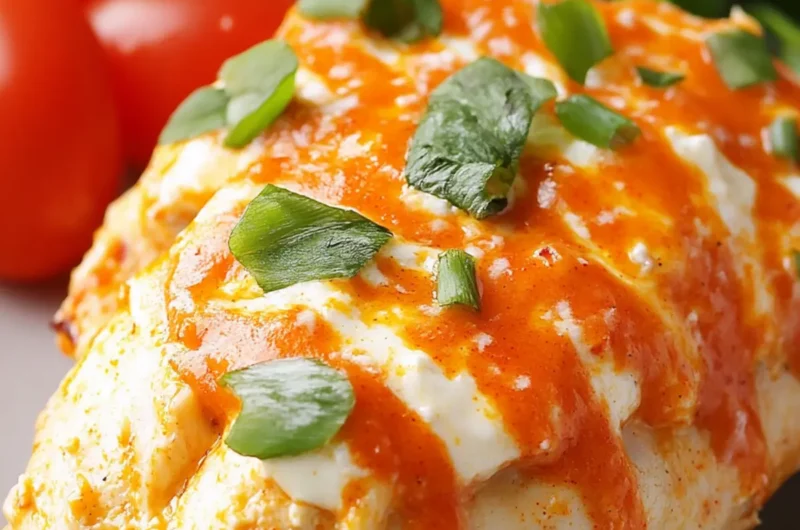 Buffalo Dip Stuffed Chicken