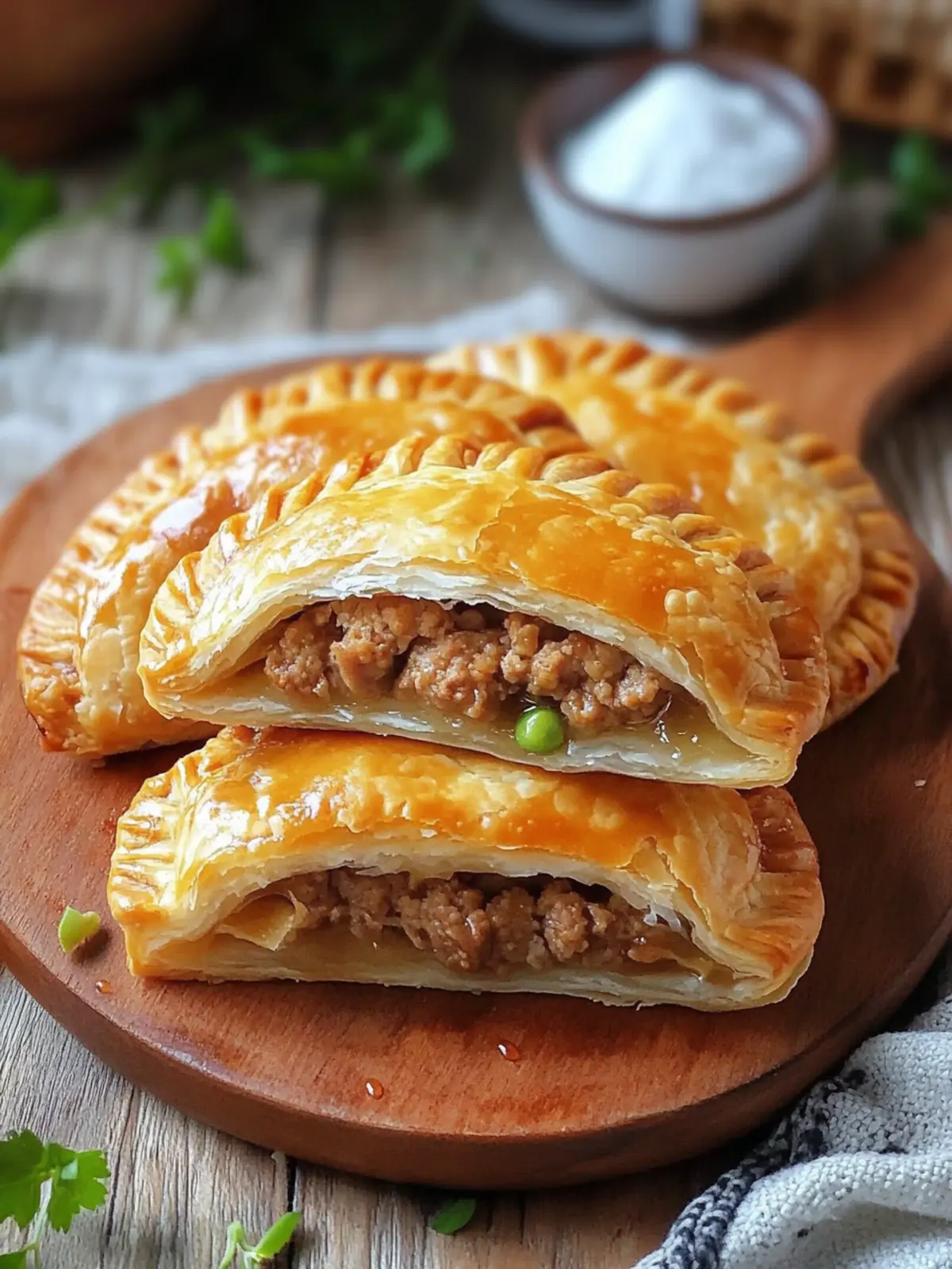 Chinese Meat Pies (Xian Bing)