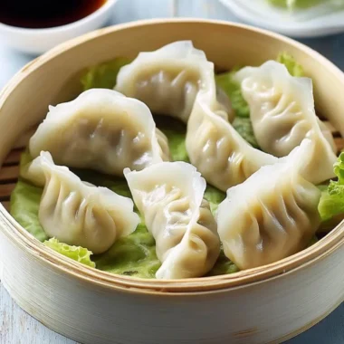 Healthy Steamed Dumplings