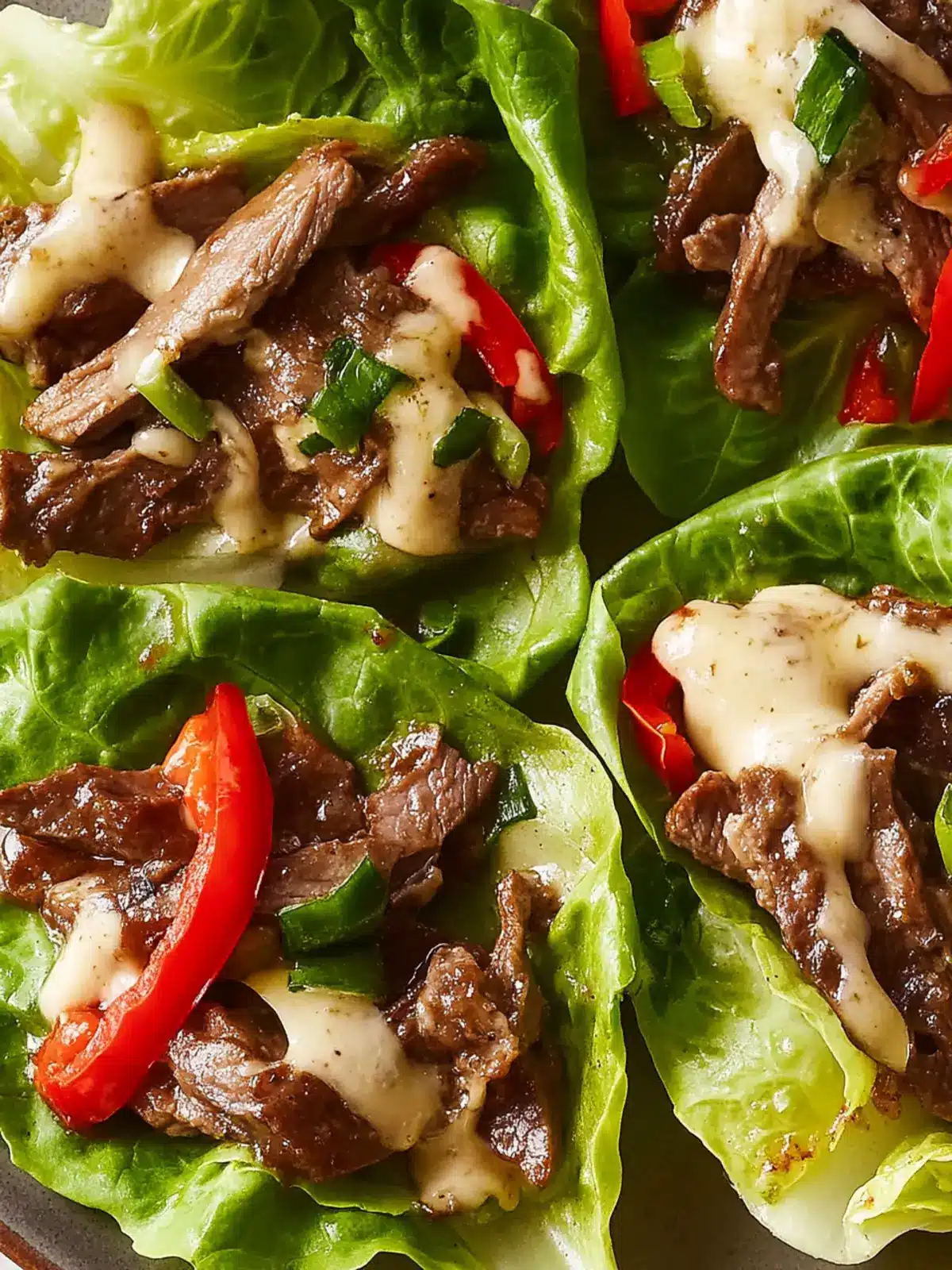 Low-Carb Philly Cheesesteak Lettuce Wraps You’ll Crave 2 Philly Cheesesteak Lettuce Wraps