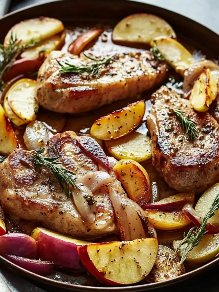 Savory Sheet-Pan Pork Chops With Apples for Easy Fall Dinners 4 Sheet-Pan Pork Chops With Apples