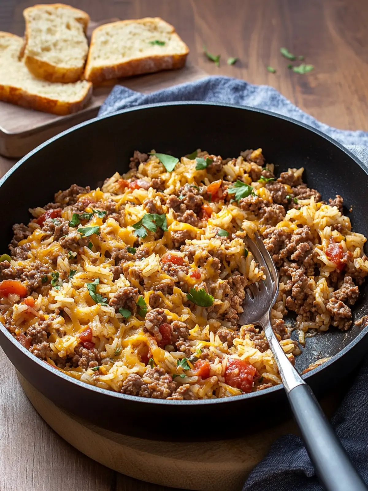 Savory Ground Beef and Rice Skillet for Cozy Weeknight Dinners 4 Ground Beef and Rice Skillet