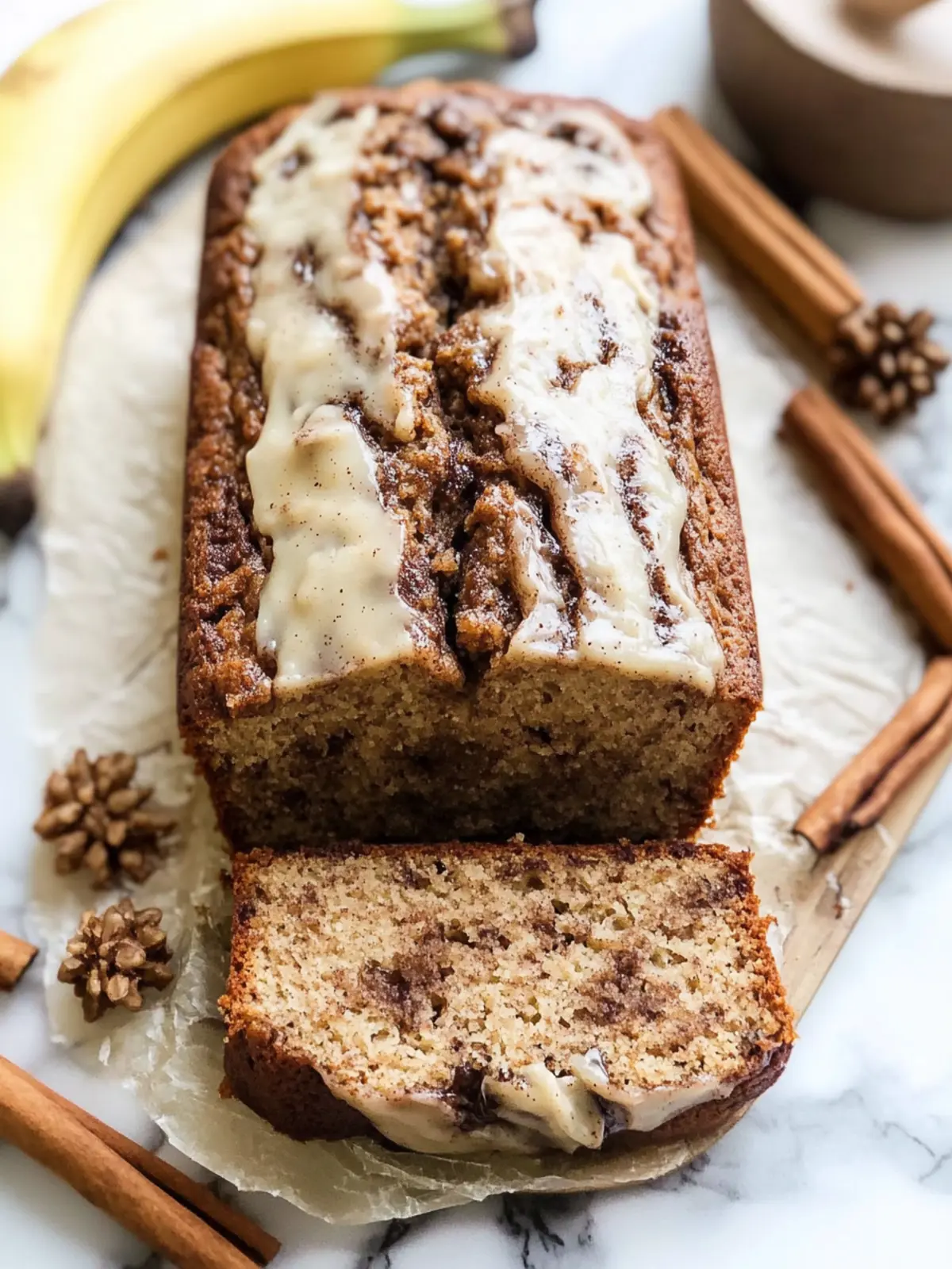 Cinnamon Swirl Banana Bread: A High-Protein Delight 3 Cinnamon Swirl Banana Bread