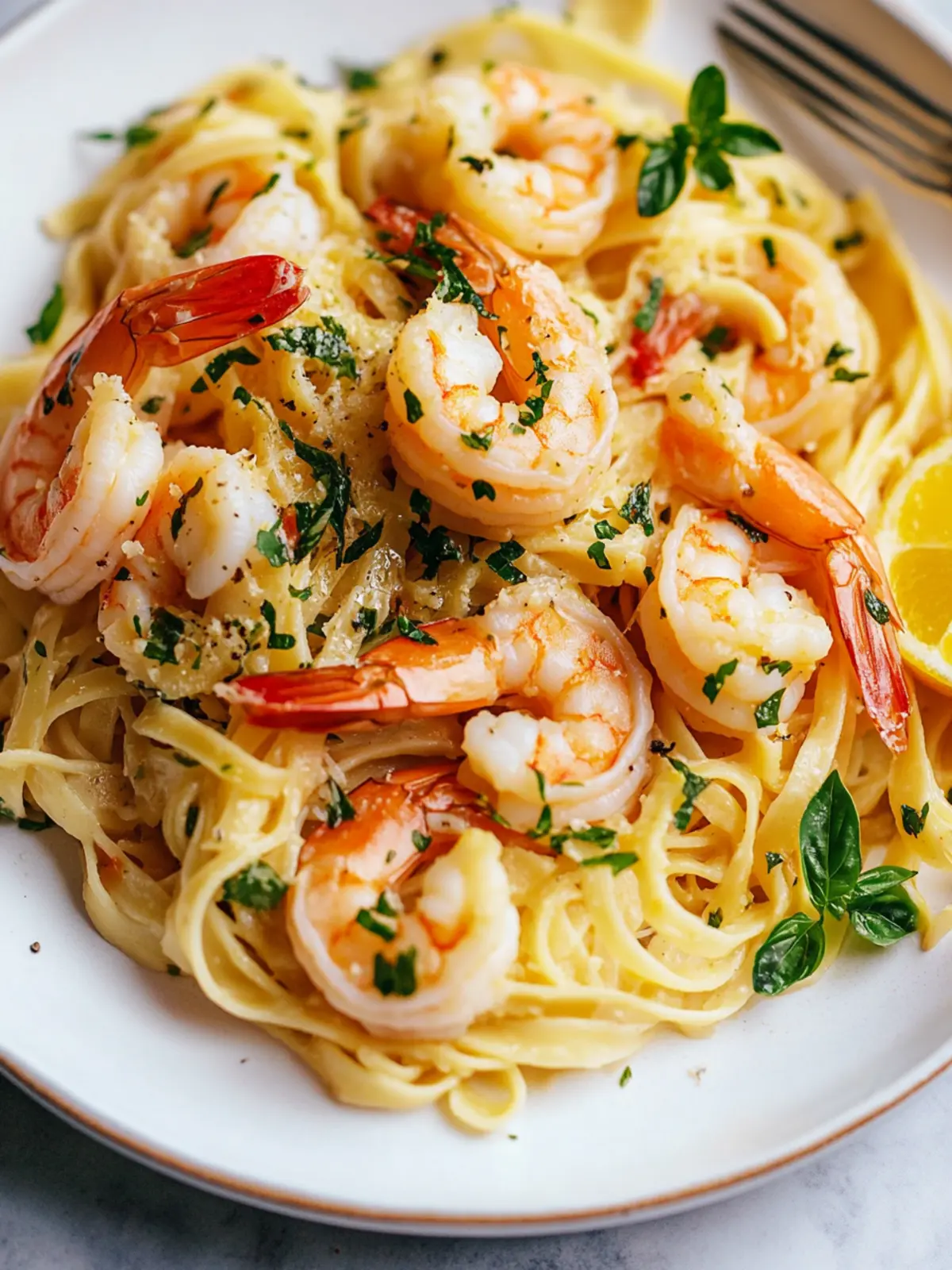 Shrimp Linguine