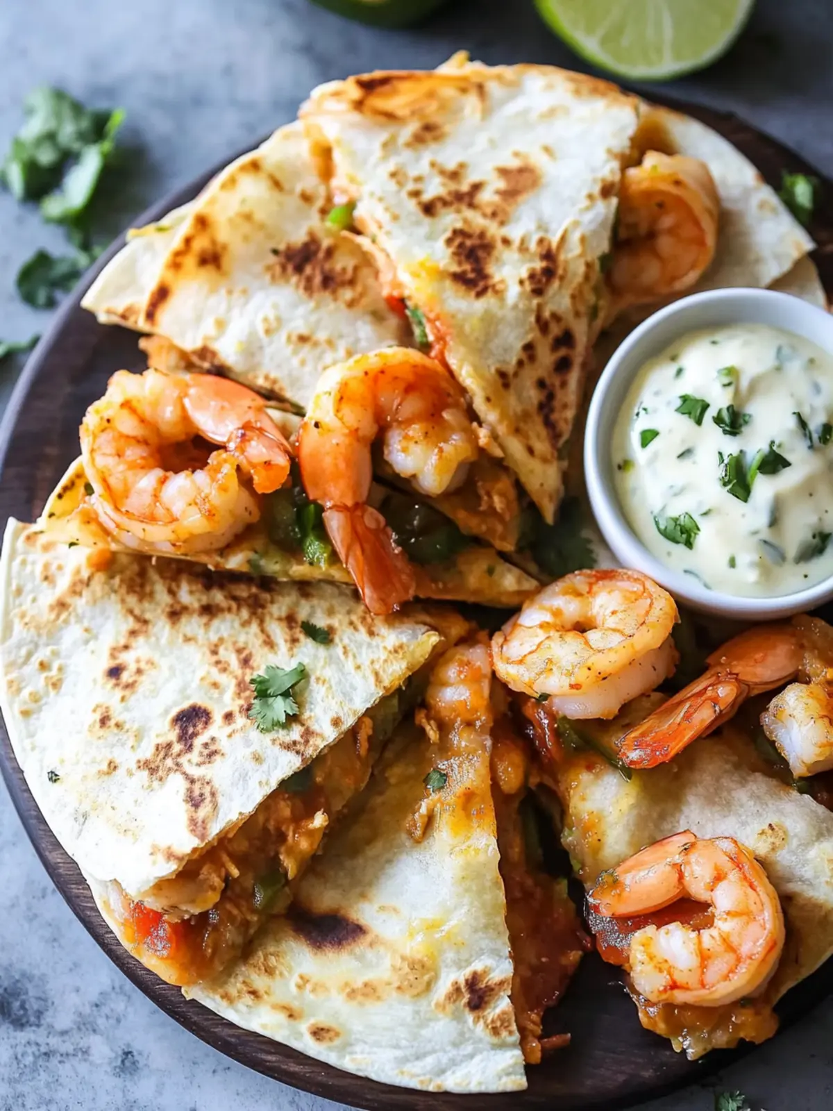 The Best Shrimp Quesadillas in 20 Minutes or Less 2 The Best Shrimp Quesadillas