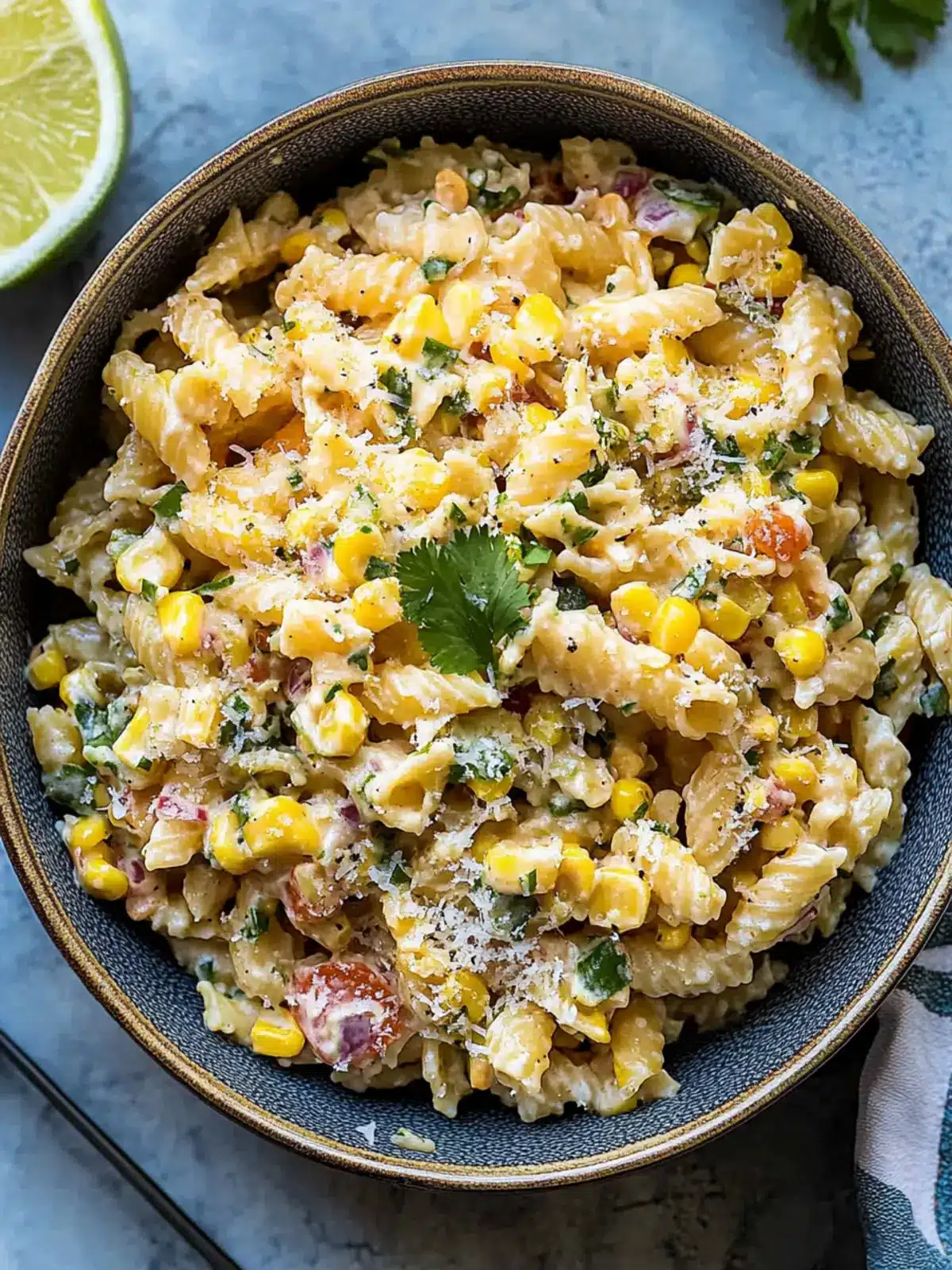 Mexican Street Corn Pasta Salad