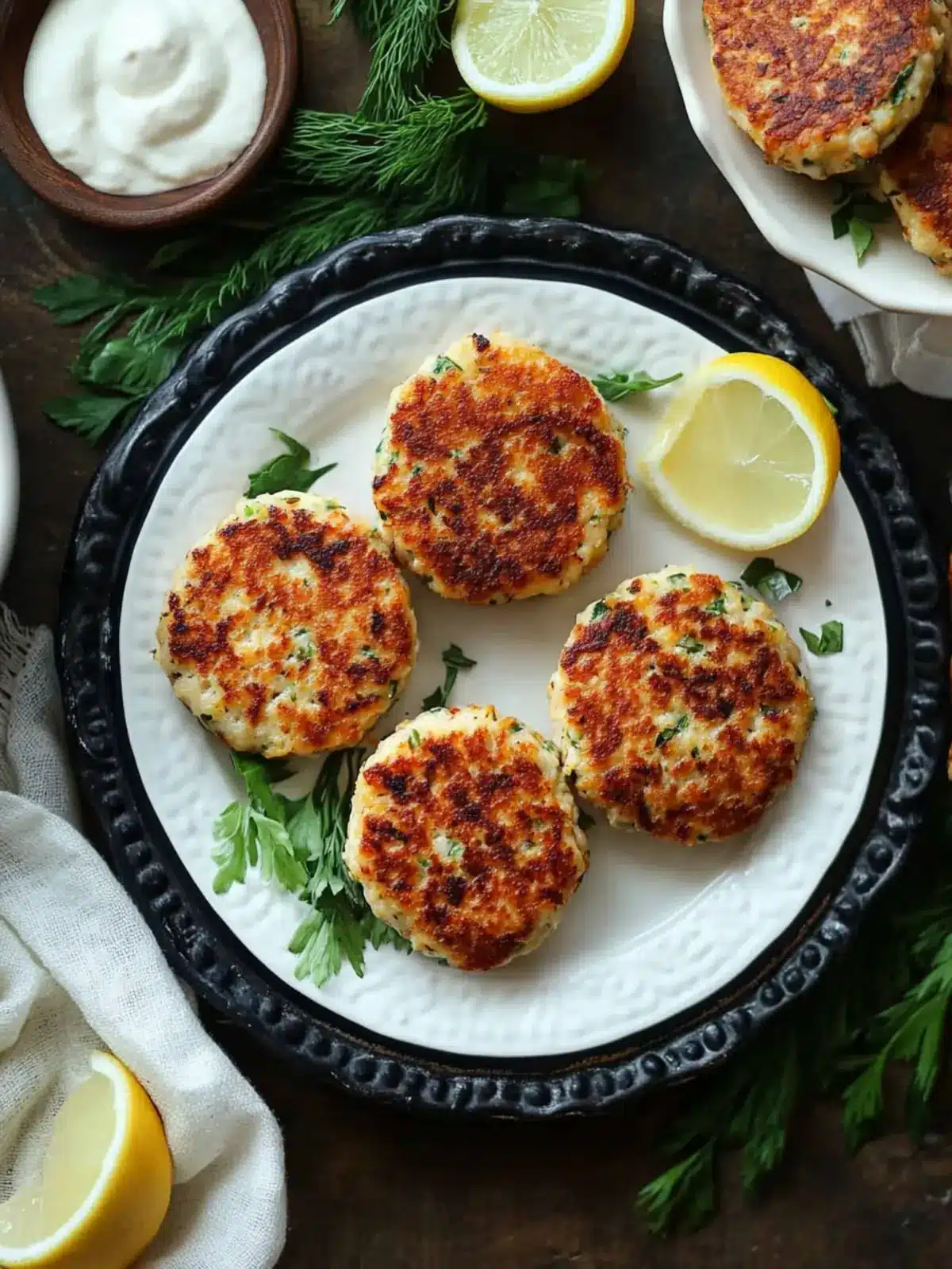 So Easy Salmon Patties with Fresh Herbs for a Flavorful Twist 4 So Easy Salmon Patties
