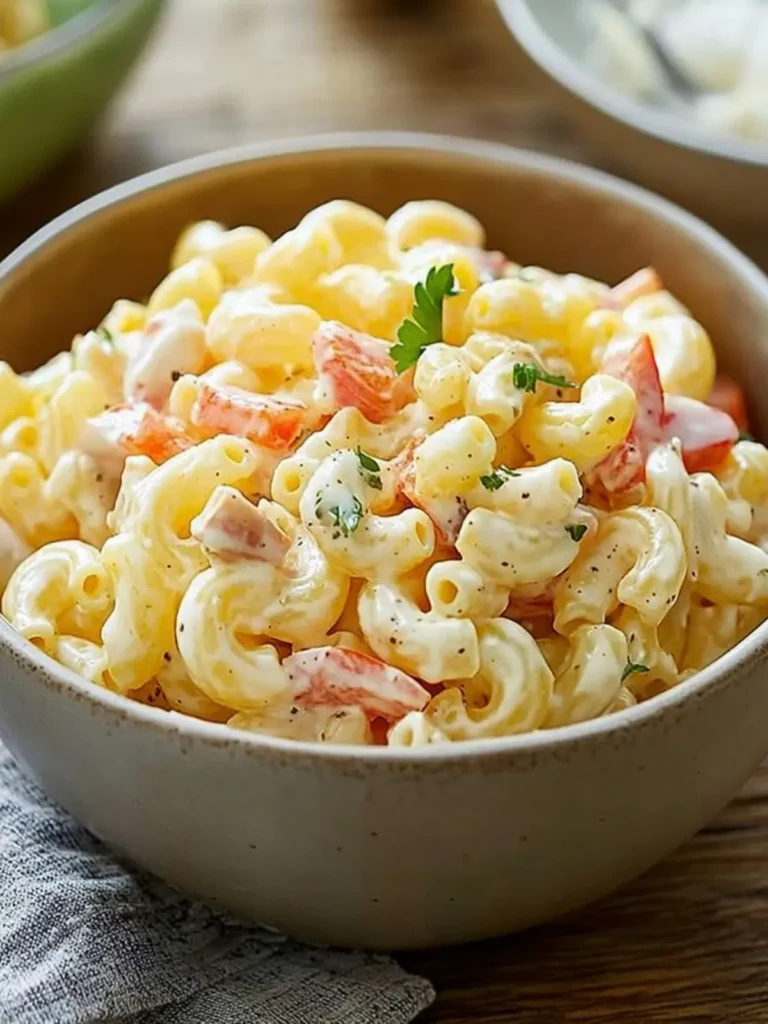 Delicious Macaroni Salad Recipe for Picnics and BBQs 4 Macaroni Salad Recipe