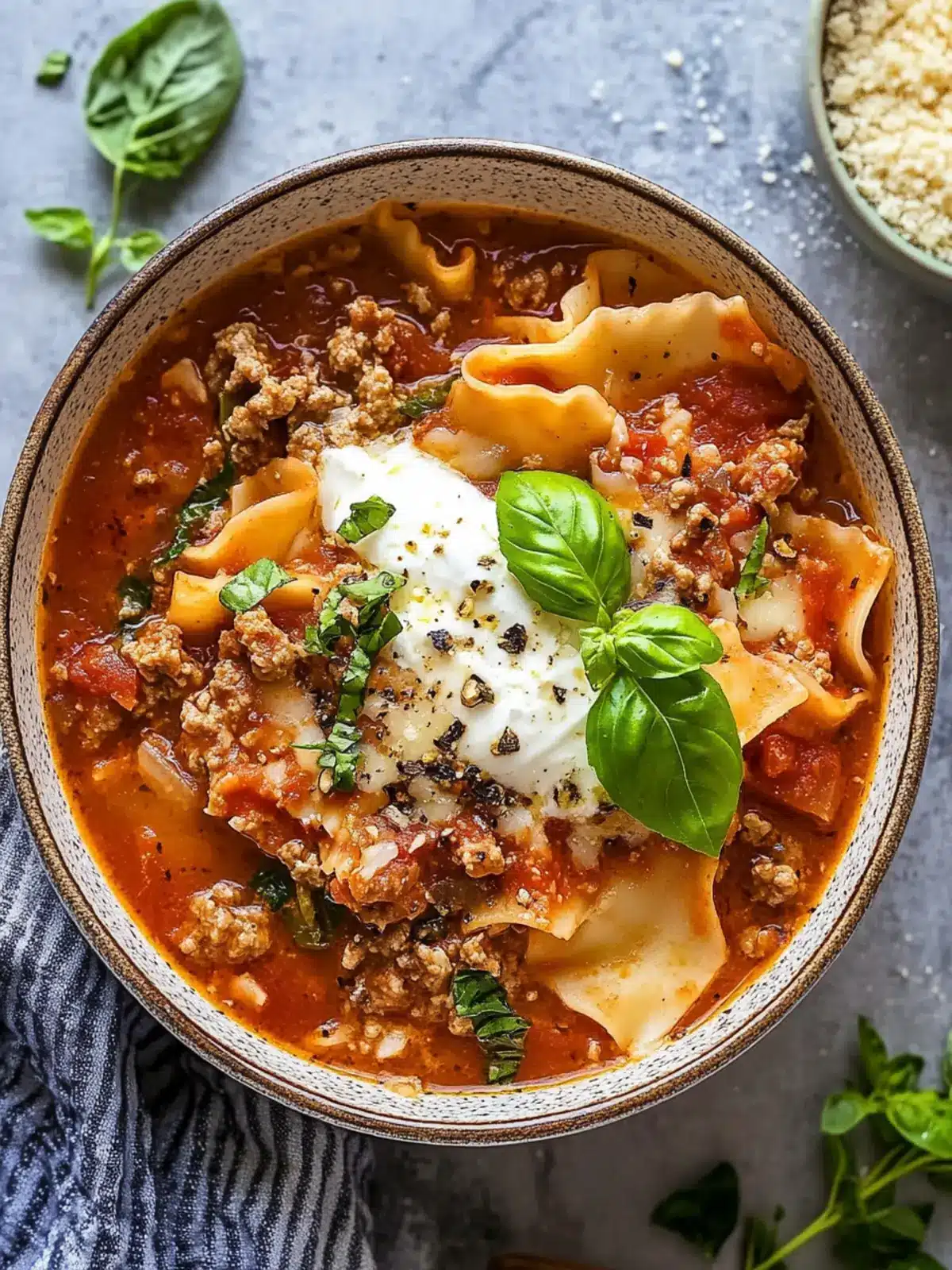 This Lasagna Soup Will Satisfy Your Craving in Half the Time 4 This Lasagna Soup Will Satisfy Your Lasagna Craving in Half the Time