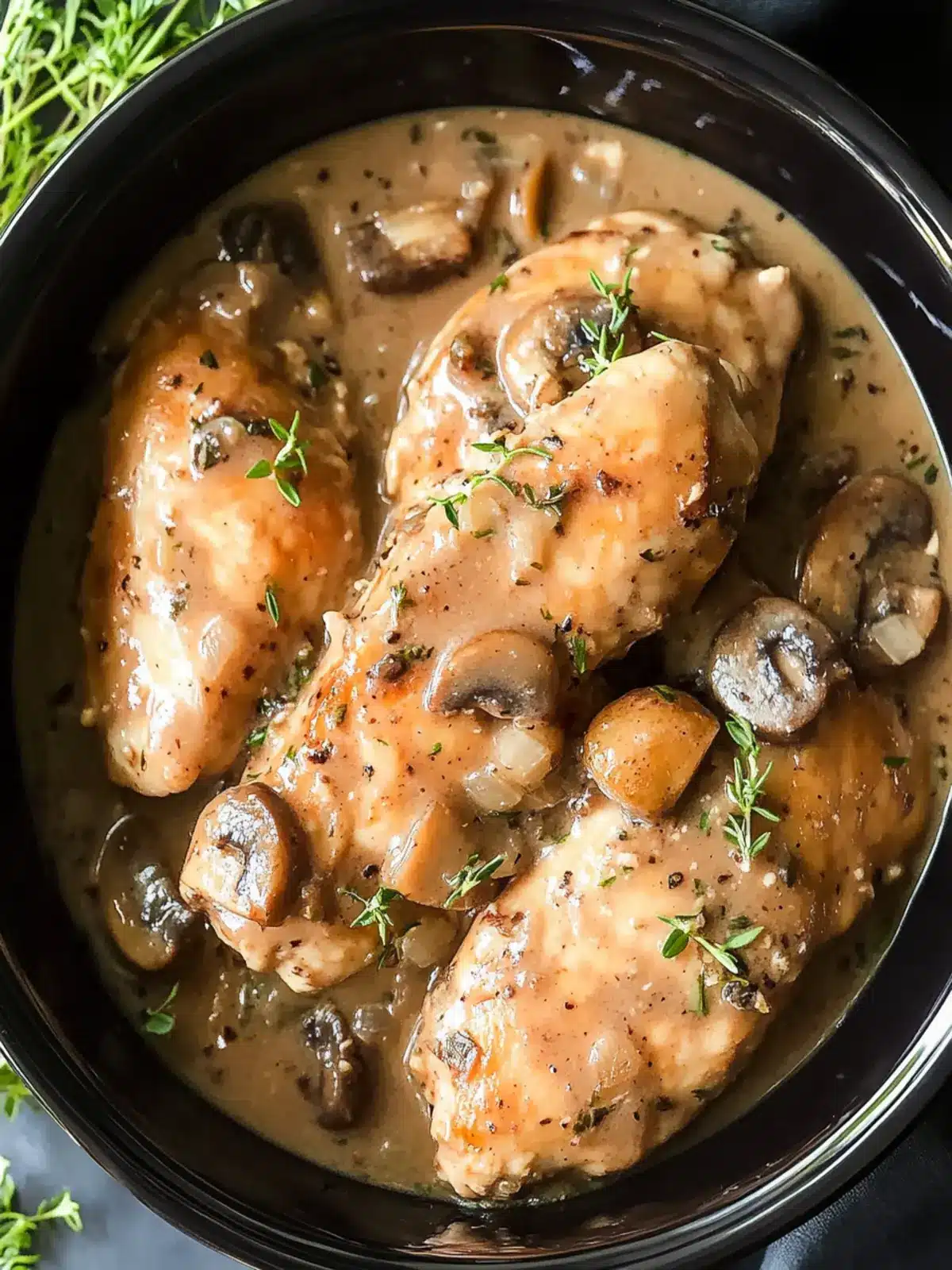 Crock-Pot Chicken Marsala: Effortless Comfort Food Delight 5 Crock-Pot Chicken Marsala