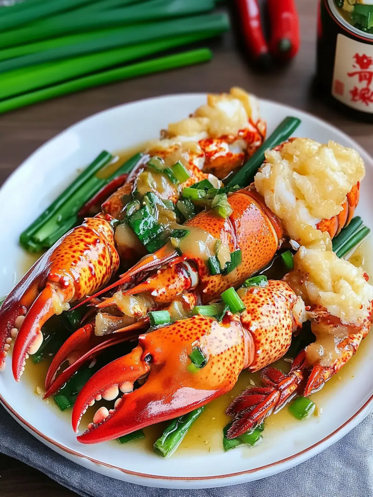Cantonese Style Ginger Scallion Lobster Recipe to Impress Friends