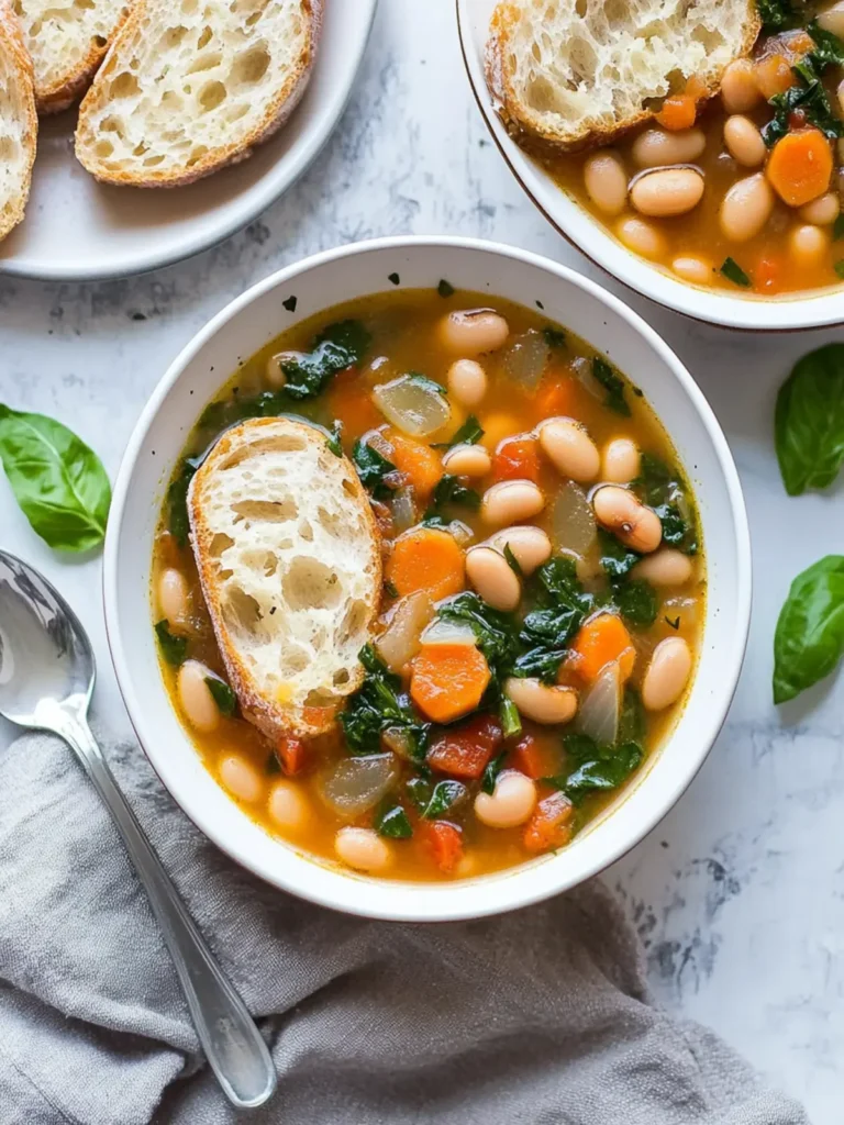 Cozy Up with Easy Tuscan Bean Soup for Ultimate Comfort 3 Easy Tuscan Bean Soup