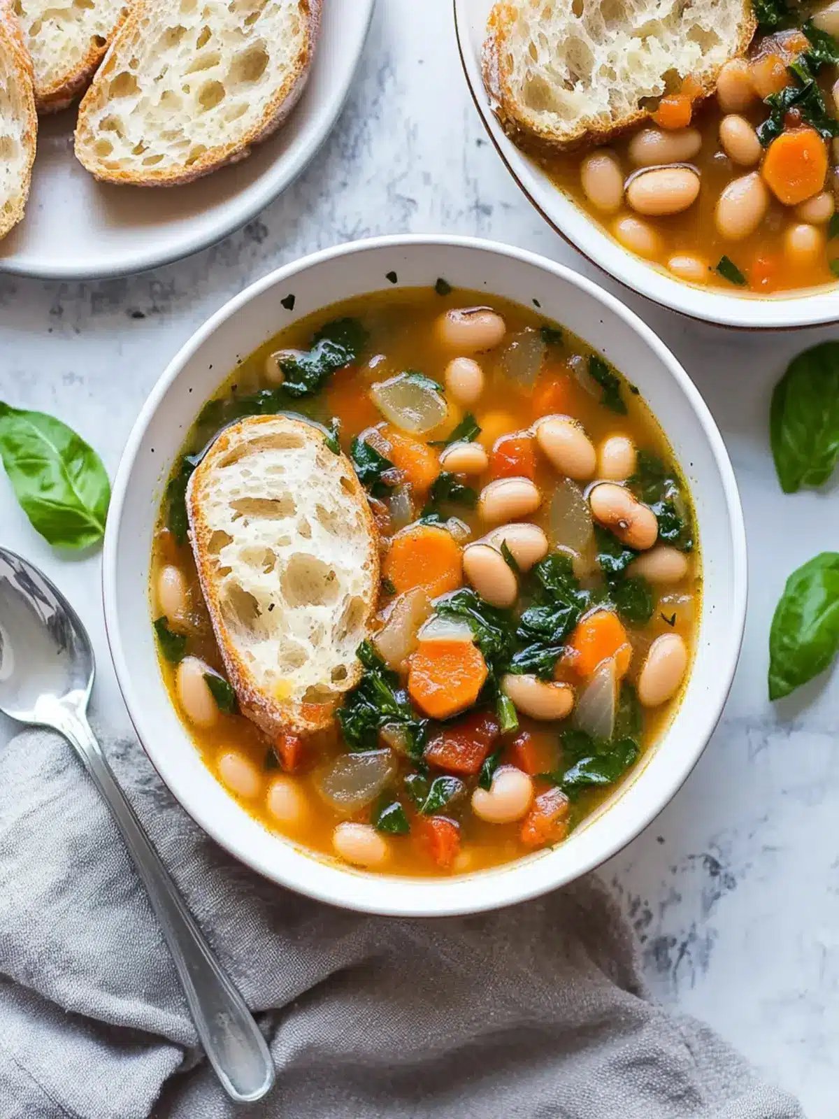 Easy Tuscan Bean Soup