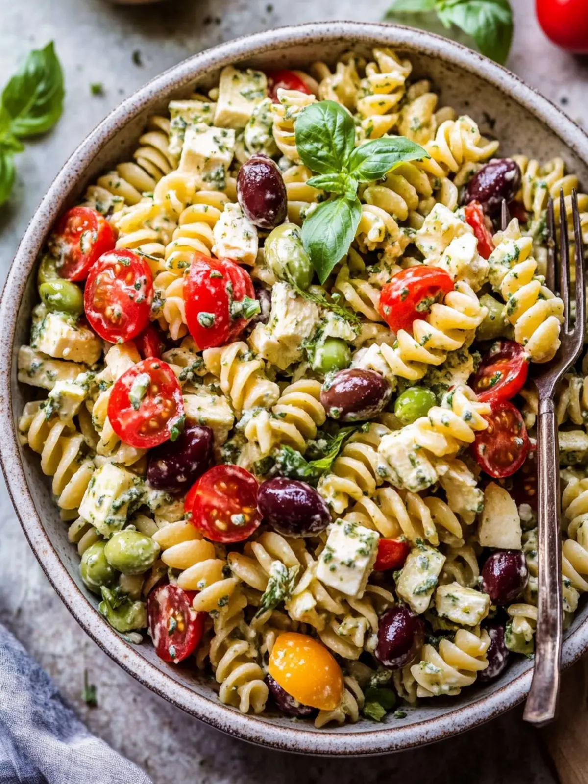 Zesty Greek Olive Pasta Salad That'll Brighten Your Day 5 Greek Olive Pasta Salad.