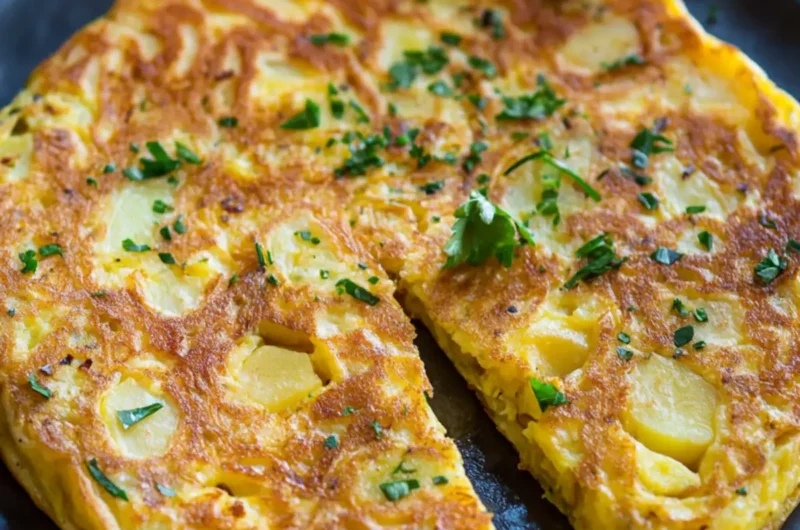 Tortilla Espanola Recipe (Spanish Potato Omelet)
